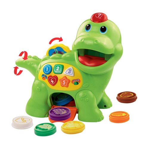 Vtech Toys 臺灣代理 Vtech 小恐龍餵食學習組