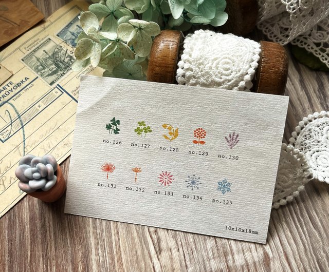 no.126~135 Gadgets mini stamp - Shop yusworld Stamps u0026 Stamp Pads - Pinkoi