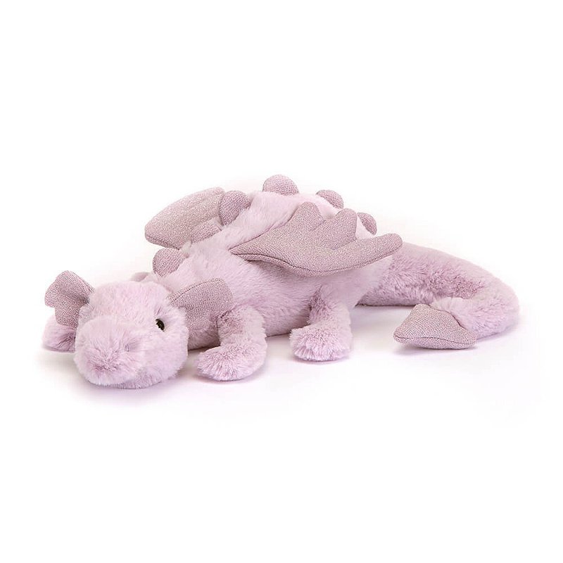 Jellycat Lavender Dragon Little 26cm - ตุ๊กตา - เส้นใยสังเคราะห์ สีม่วง