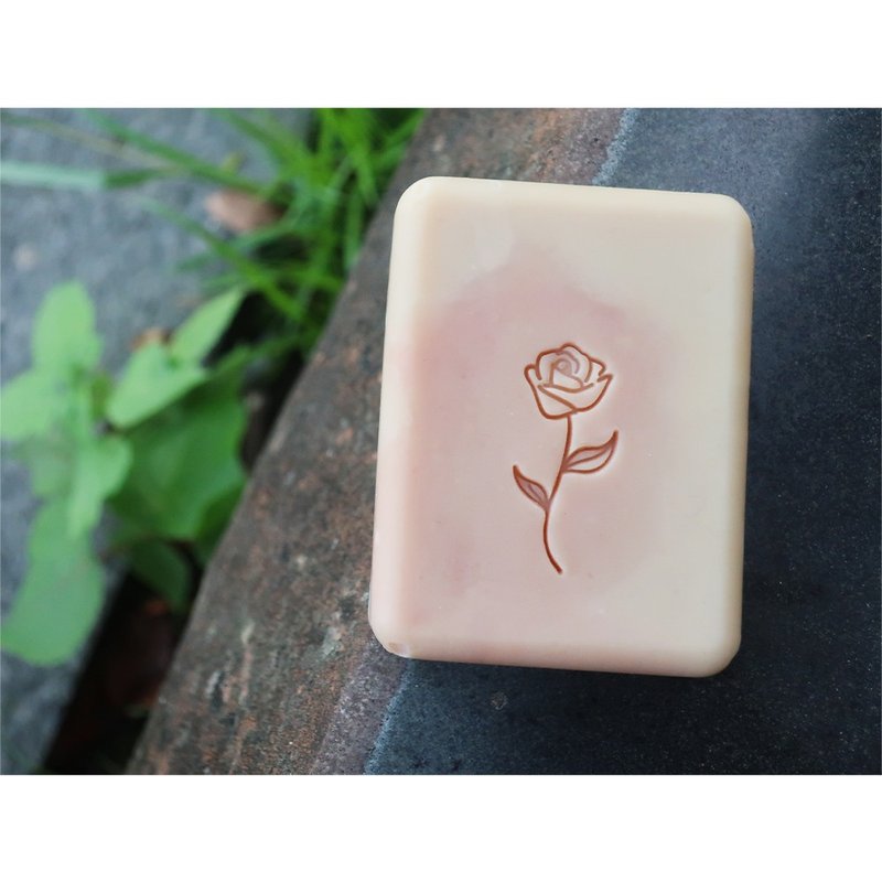 [Soap Seal A101] Temperament Rose Blessing Soap Seal Acrylic Soap Seal ソープスタンプ - เทียนหอม/น้ำหอม/สบู่แฮนด์เมด - อะคริลิค 