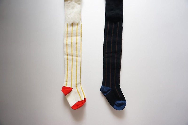 Stripe tights SS, S, M (KID'S)) - Other - Cotton & Hemp 