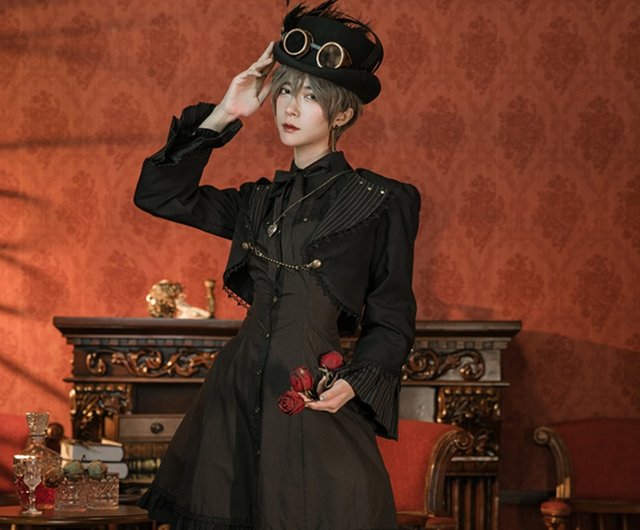 アルゴンキン レースオーバースカートスチームワンピース ALGONQUINSの