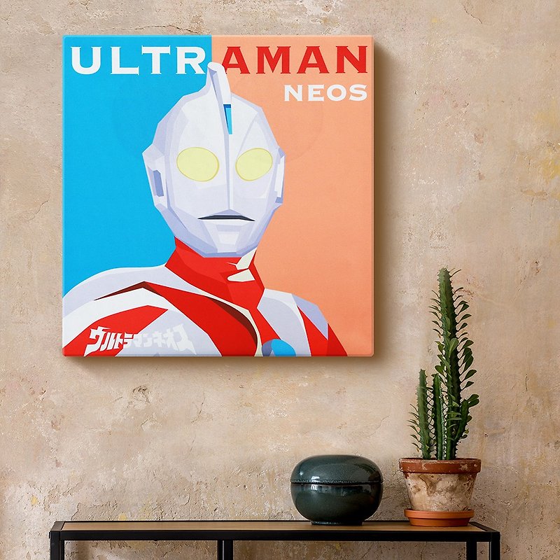 【日本 VisualSonic】藍牙畫布音箱 聯名款- Ultraman Neos - 藍牙喇叭/音響 - 木頭 多色