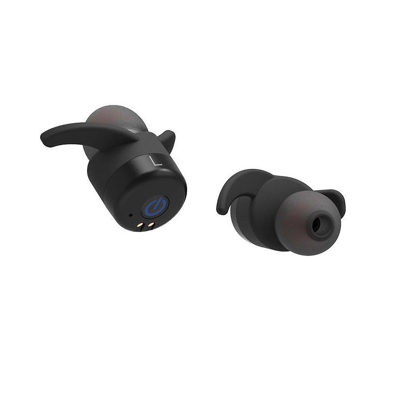 AOORTI :: (Real) Wireless Bluetooth Sports Headphones - Black - Headphones & Earbuds - Plastic Black
