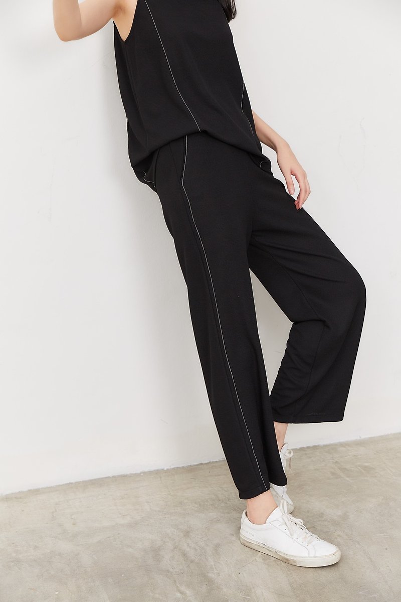 Line Trousers - Unisex Pants - Polyester 