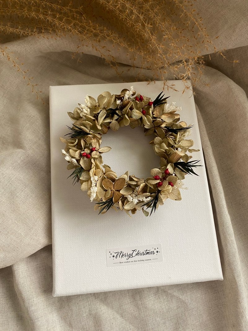 Picture frame flower-Christmas style wreath - Dried Flowers & Bouquets - Plants & Flowers 