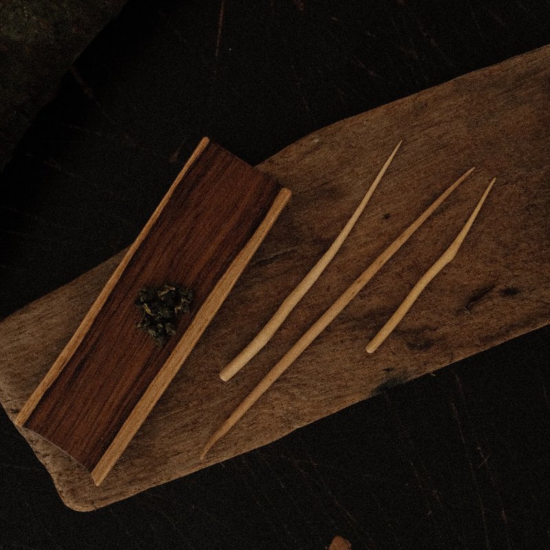 Wooden Tea Needles | Wooden Kids - Other - Wood Khaki