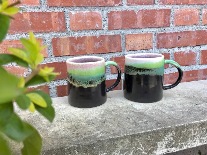 春山 手拉坯馬克杯對杯 400cc 2 - 其他杯子 - 瓷 多色