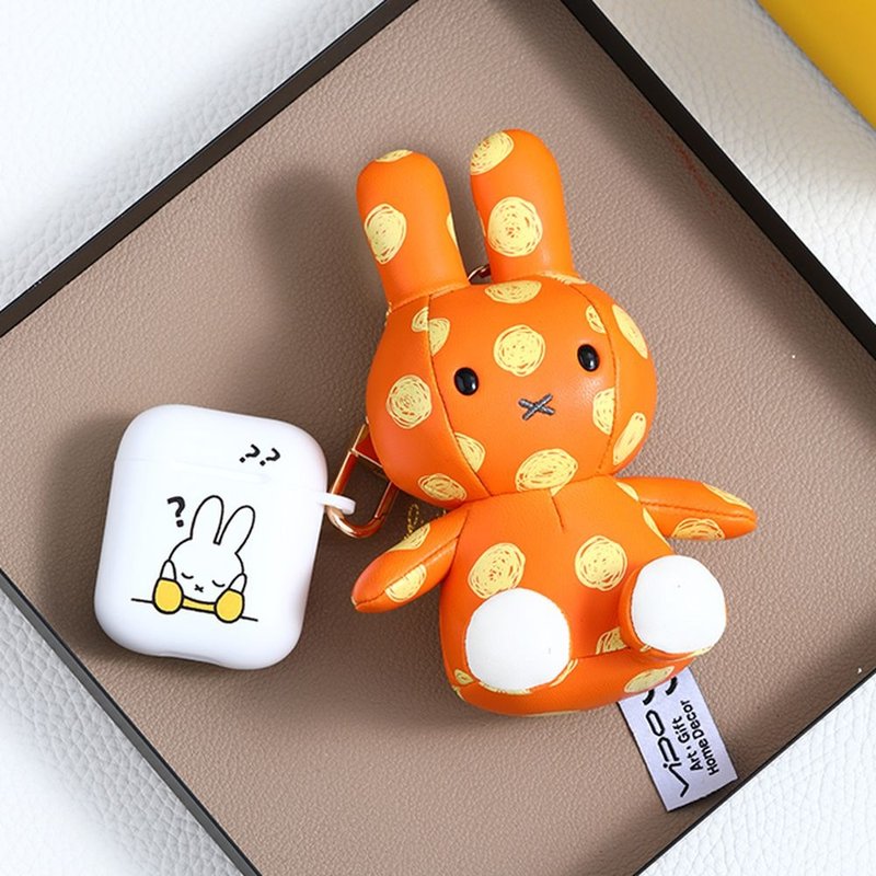 miffy 皮革掛飾 - 橙色 - 公仔/玩偶 - 其他材質 橘色