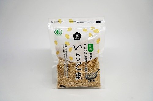 FOOD&COMPANY / TOKYO Japan 【日本直送】有機いりごま 白 80g