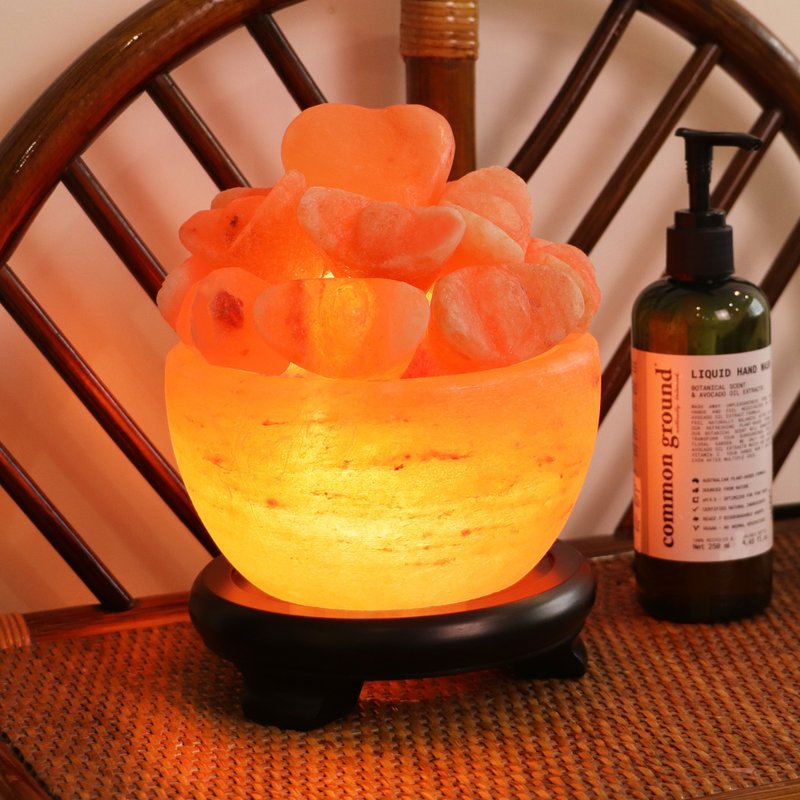 6-inch money-loving cornucopia I attracts wealth and good fortune (home delivery only) I salt lamp - Lighting - Other Materials Orange