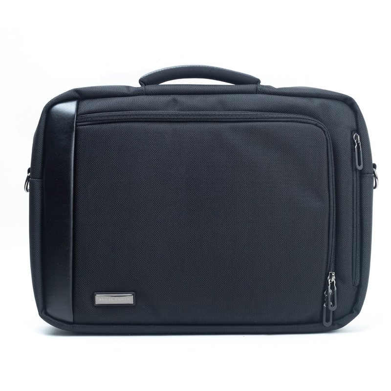 ANGEL URBAN BRIEFCASE - Laptop Bags - Genuine Leather Black