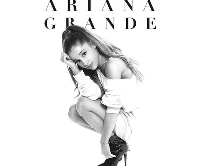 【非売品】国内盤 アリアナ・グランデ Ariana Grande 告知ポスター③ アリアナグランデアリアナグランデ-しゃがむ英国輸入ポスター