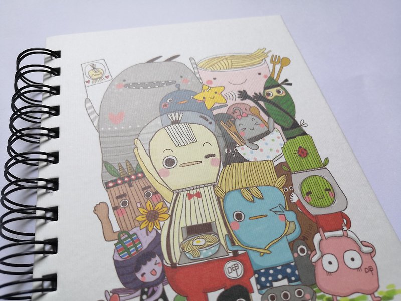 +Mini Han original picture book notebook - Notebooks & Journals - Paper Multicolor