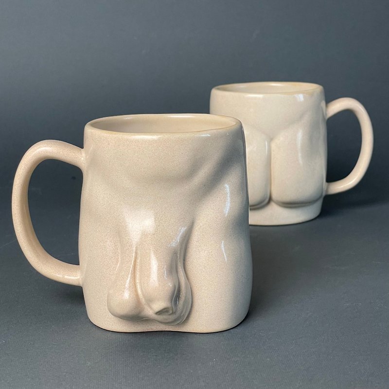 ペニスコーヒーマグ - マグカップ - 陶器 