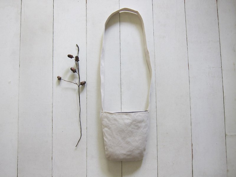 Cross Body Bag - Small size (Fixed Strap) - กระเป๋าแมสเซนเจอร์ - ผ้าฝ้าย/ผ้าลินิน หลากหลายสี