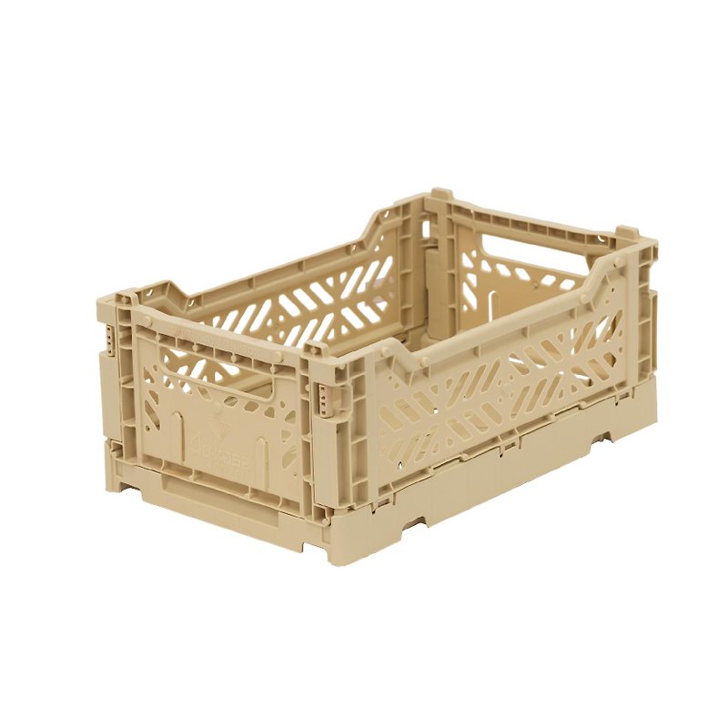 Türkiye Aykasa Folding Storage Basket (S) - Sand Color - Storage - Plastic 