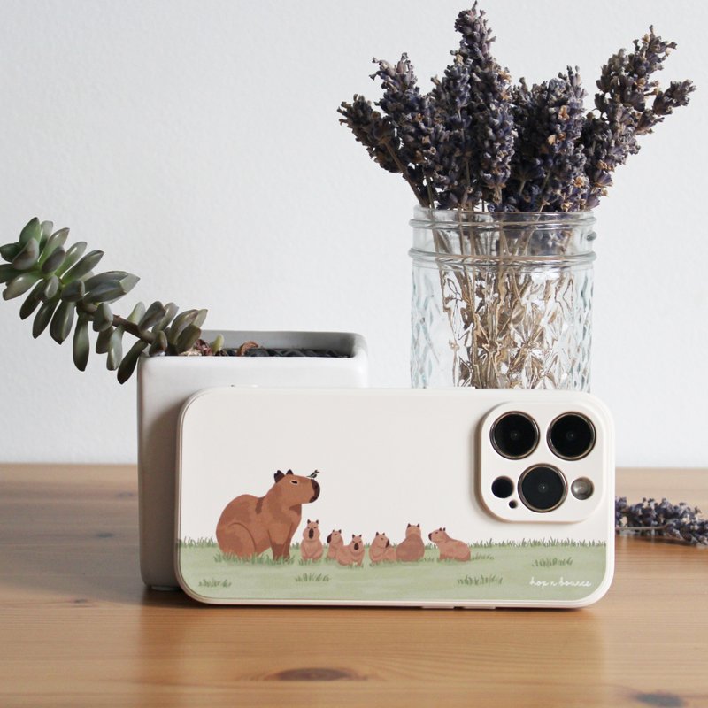 水豚 防摔手機殼 (支援全系列 iPhone) - 手機殼/手機套 - 塑膠 