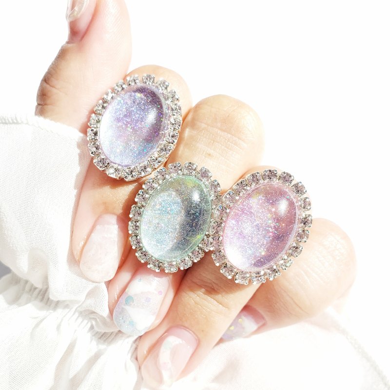 Ring Aurora Jewel Free Size - แหวนทั่วไป - เรซิน หลากหลายสี