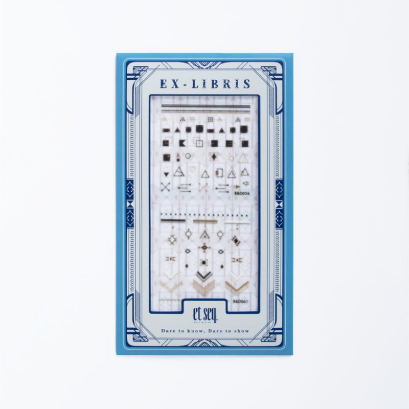 BD5661 立體美甲貼 遠古崇拜下的野望 - 指甲油/指甲貼 - 其他材質 多色