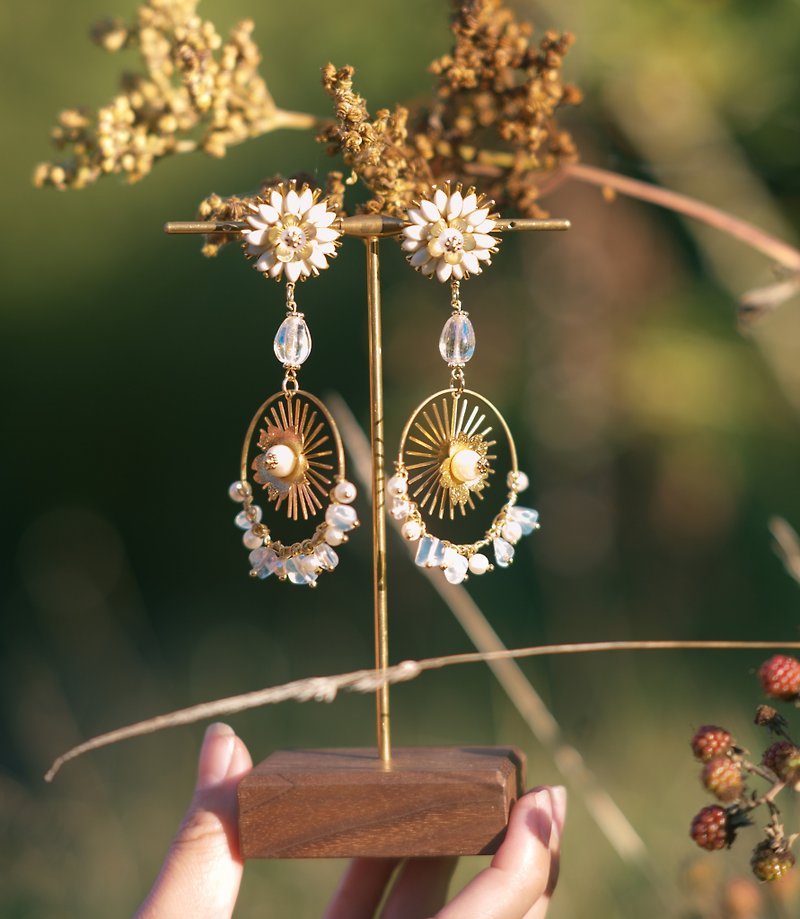 Best Day Earrings - Earrings & Clip-ons - Copper & Brass Gold