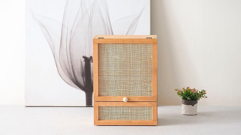 [Woodworking Experience] Rustic rattan storage cabinet classes are now open in Taiwan - Woodworking / Bamboo Craft  - Wood 