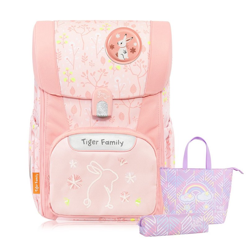 Tiger Family Feiyue Ultra-Lightweight Backpack Pro 2S-Little Rabbit Paradise - กระเป๋าเป้สะพายหลัง - วัสดุกันนำ้ สึชมพู