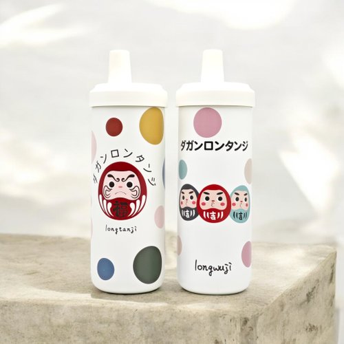 達岡隆探吉販売舖 ☻ Longtanji 隆探吉/福神 316不銹鋼 大象杯 保溫杯 環保杯
