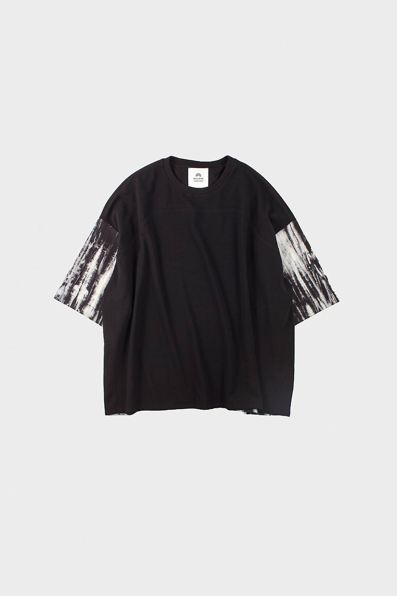 OVER SIZE rendering T-shirt - Unisex Hoodies & T-Shirts - Cotton & Hemp Black