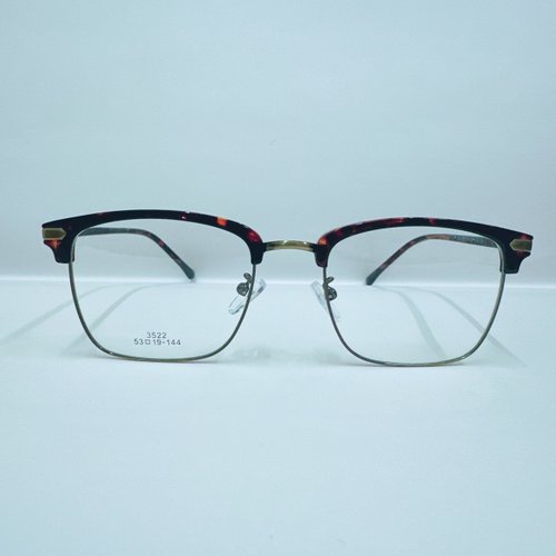 EGlasses。眼鏡物語 站內最高等級UV420濾藍光0度眼鏡│眉架合金個性修臉系列3522-C29