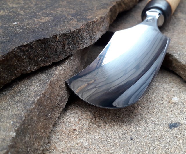 鍛造ノミが曲がっています。木彫り用の鍛造工具。 - ショップ Forged