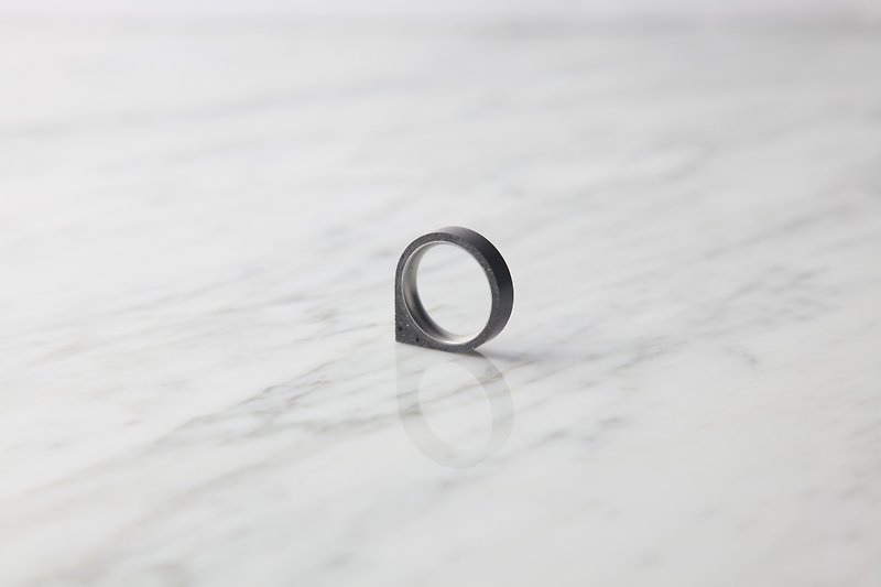 Corner Ring THIN (Dark Grey) - General Rings - Cement Black