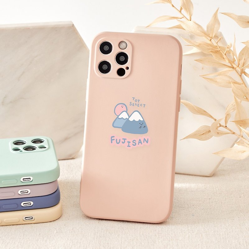 Smilie微笑富士山全包iPhone手機殼 Phone Case - 手機殼/手機套 - 塑膠 多色