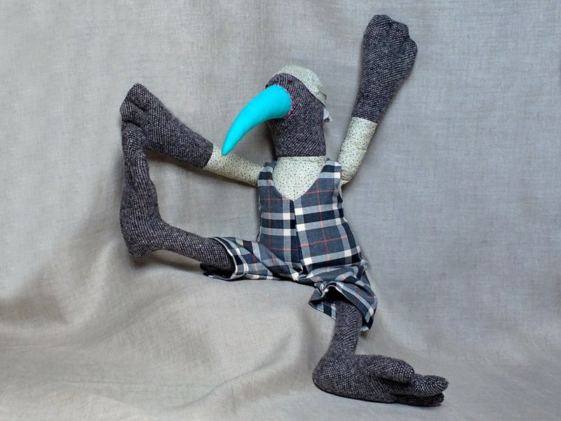 Soft toy for kids - 寶寶/兒童玩具/玩偶 - 羊毛 灰色
