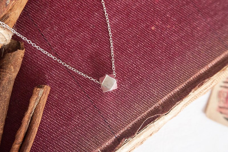 Graduation Gift Sterling Silver Wishing Stone Necklace - Necklaces - Other Metals Silver