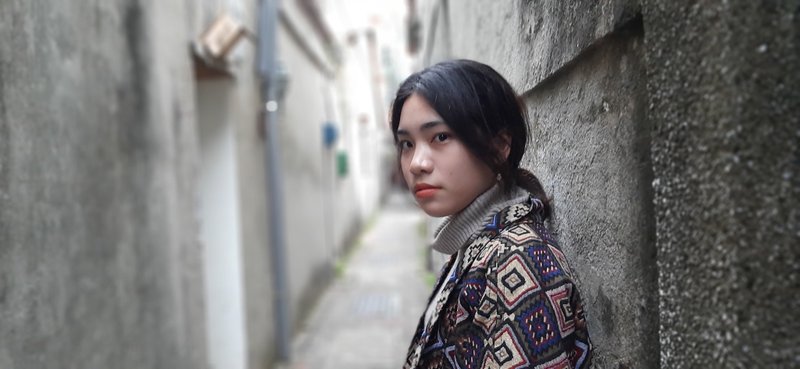 AMIN'S SHINY WORLD Handmade小幾何民族菱形 KIMONO - 女大衣/外套 - 棉．麻 多色