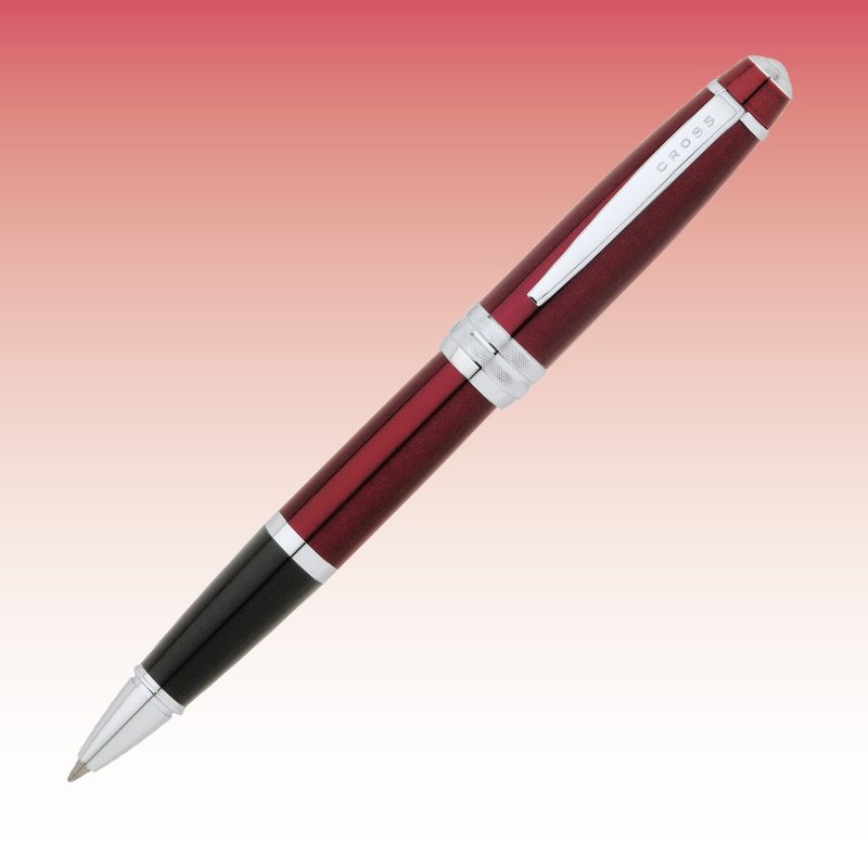 CROSS Bailey貝禮系列紅亮漆鋼珠筆免費刻字  (原廠正貨) - 鋼珠筆 - 其他金屬 紅色