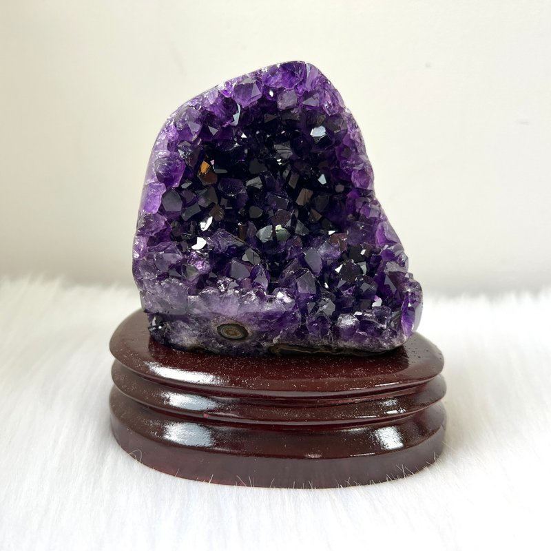 烏拉圭紫晶簇連訂造底座 | 水晶 | 水晶簇 | 水晶擺件 - 擺飾/家飾品 - 水晶 紫色