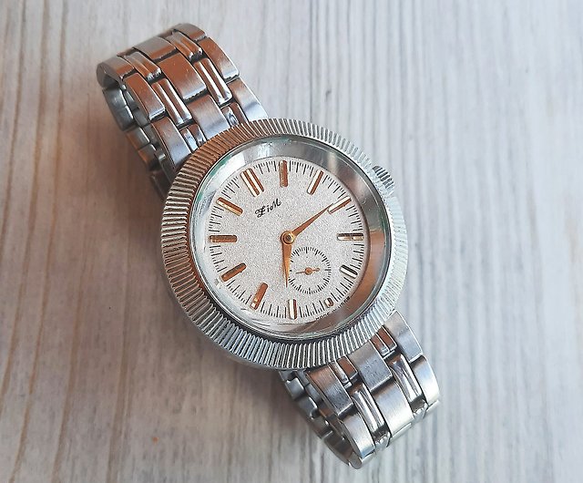 ZIM ソビエト製 巻き上げ式 メンズ腕時計 17 石 - 素敵な文字盤 1960 年代 ヴィンテージ腕時計