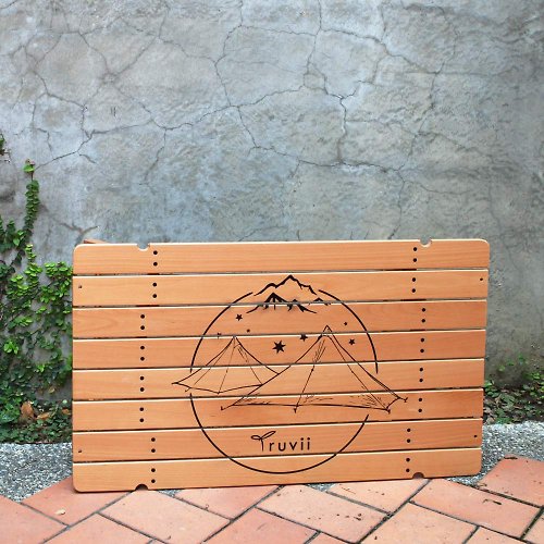 Truvii-享自然的品味玩家 Table FOUR 四折木桌 (單峰)