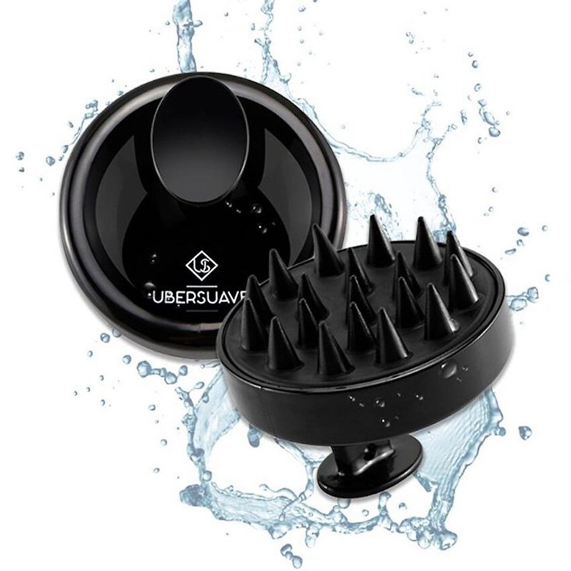 Ubersuave scalp massage comb / shampoo artifact head massage shampoo wash hair brush shampoo comb - Makeup Brushes - Other Materials 