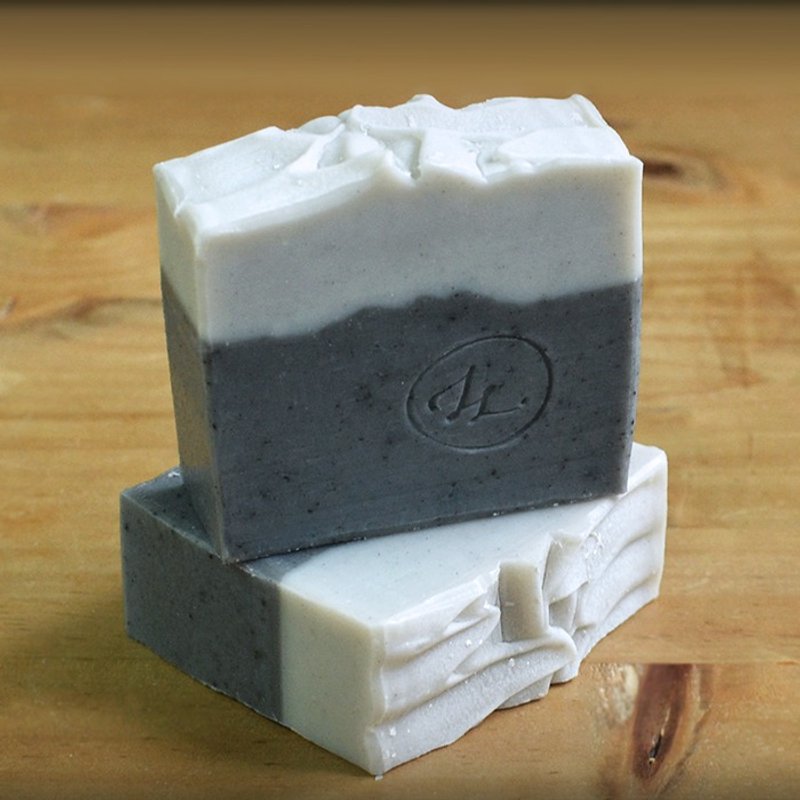 Dead Sea Mud Soap | All Natural, Activated Charcoal, Essential Oils, Eucalyptus Blue Gum, Black Spruce - Soap - Plants & Flowers 