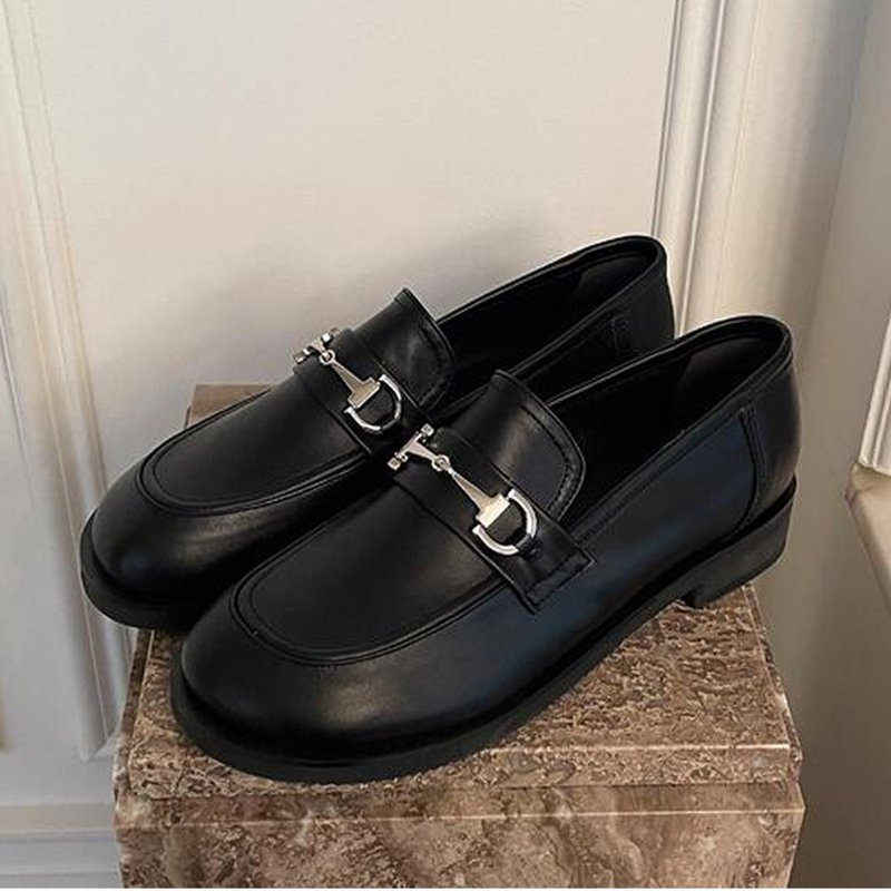 PRE-ORDER SPUR 樂褔跟鞋 SS8006 (Black) - 女皮鞋 - 其他材質 
