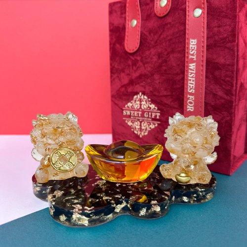 Dawn Fashion 彤恩時尚 | 時尚水晶 水晶小貔貅 新年禮盒 | 新春禮物 新年裝飾 恭喜發財 紅包拿來