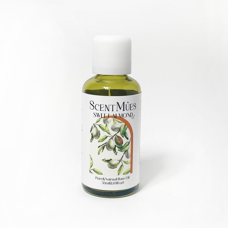 Sweet Almond德國冷壓甜杏仁油 按摩基底油 50ml - 香氛/精油/擴香 - 精油 