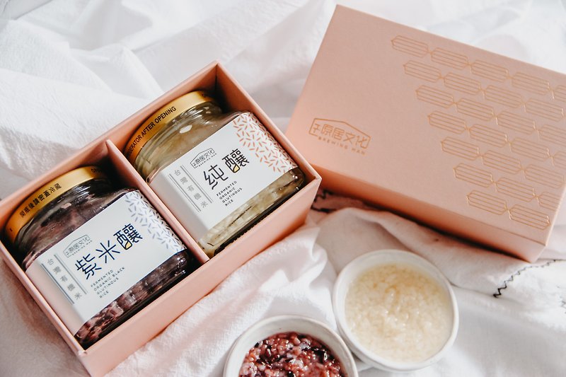 [Gift Box] Ready-to-eat fermented wine\organic rice brewing/beautiful skin, breast enlargement, frozen age health enhancement, immunity enhancement - อาหารเสริมและผลิตภัณฑ์สุขภาพ - อาหารสด ขาว