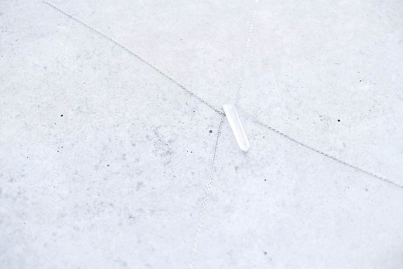 Crystal Quartz Body Chain - Other - Gemstone White