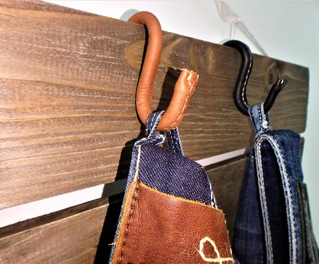 Decorative Leather S hooks / /S Hook Clasp // Leather Clothing Hook - Shop  underkini Hangers & Hooks - Pinkoi