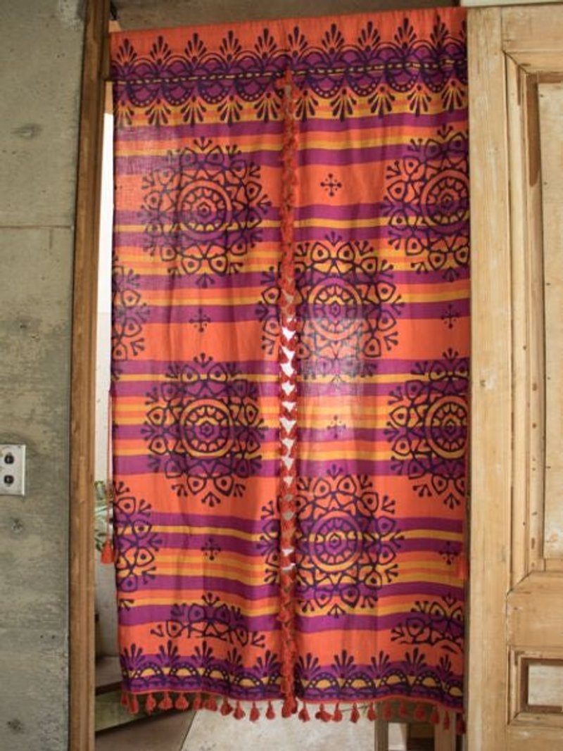 Moroccan Tassel NOREN Slit Curtain - 門簾/門牌 - 其他材質 
