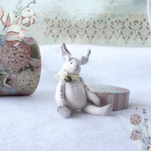 CozyToysByOreshek 泰迪兔收藏藝術微縮模型